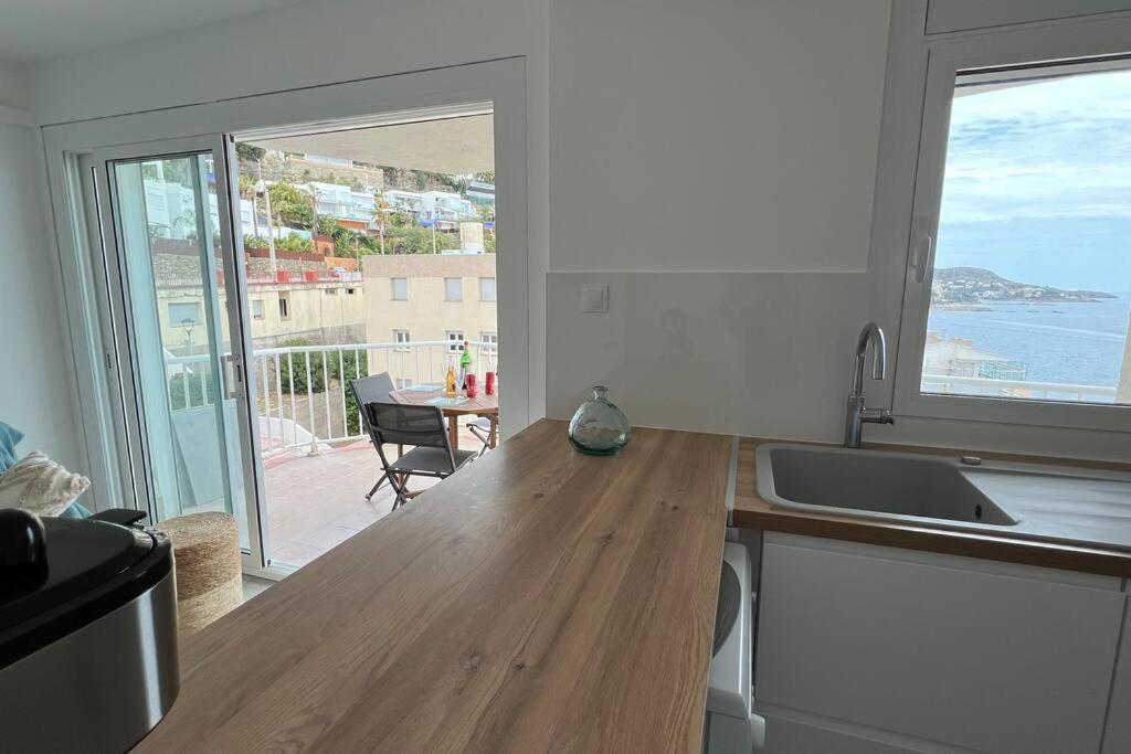 Apartamento Tres Habitaciones Con Vistas Al Mar En Roses Zewnętrze zdjęcie